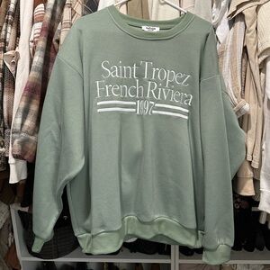 Saint Tropez Oversized Sweatshirt